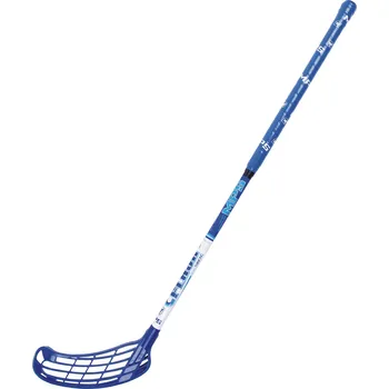 Florbalová hůl MPS FLASH Junior Florbalka modrá, Pravá (pravá ruka dole), 85cm (=95cm)