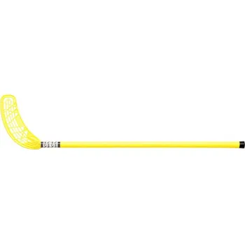 Florbal Unihoc Basic Reactor Original Florbalová hokejka žlutá, Oboustranná, 80cm (=90cm)
