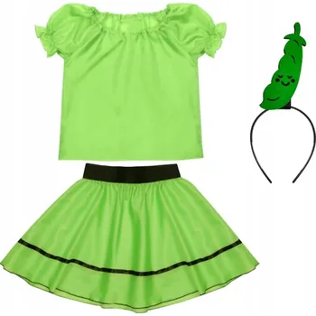 Karnevalový kostým KOSTÝM HRÁŠEK ZELENINA PŘEVLEK HRÁŠKU 98-110