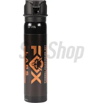 Obranný sprej Pepřový sprej na sebeobranu FOX Labs One Point Four 112 ml – kužel mlhy, 4 % OC (5,3 milionů SHU), 4 % OC, Flip-Top, UV barvivo Fox Labs
