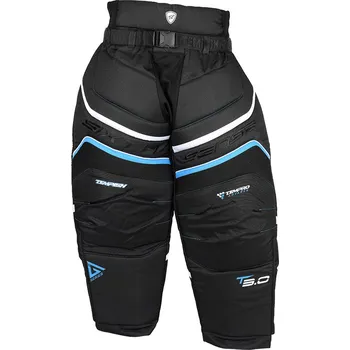 Florbalový dres Tempish SIXTH SENSE T3.0 pants Florbalové brankářské kalhoty L, černá / modrá
