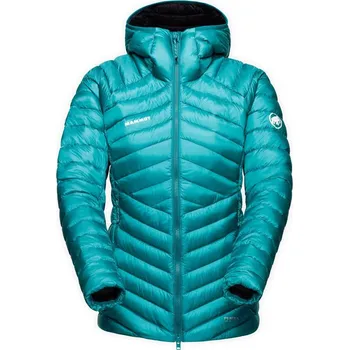 Bunda dámská MAMMUT Broad Peak IN Hooded Jacket Women, deep teal-black - M