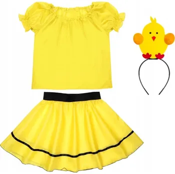 Karnevalový kostým Kostým kuře twojestroje_pl vel. 128