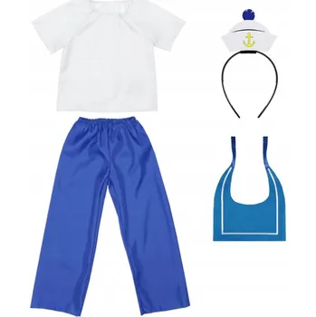 Karnevalový kostým KOSTÝM NÁMOŘNÍK KOSTÝM NÁMOŘNÍK KALHOTY 134-140