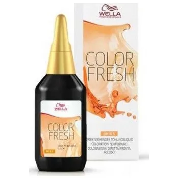 Barva na vlasy Wella Professionals Color Fresh semi-permanentní barva na vlasy 75 ml, 4/07 Medium Brown Natural Brown