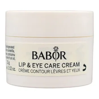 Babor Skinovage Purifying Lip and Eye Care Cream výživný krém pro rty a oční okolí 15 ml, kabinetní balení