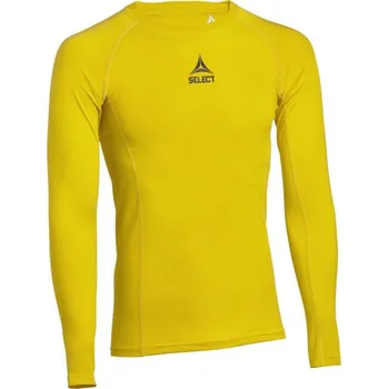 Select Shirts L/S Baselayer Kompresní triko L, žlutá