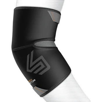 Shock Doctor 831 Elbow Compression Sleeve w Extended Coverage Kompresní bandáž na loket M, černá