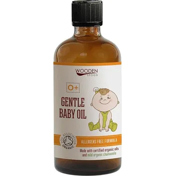 Wooden Spoon Gentle Baby Oil jemný dětský tělový olej 100 ml