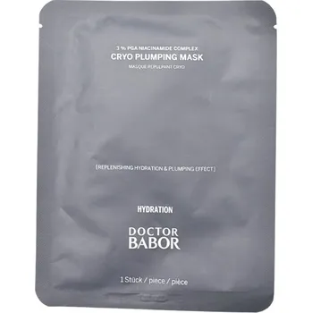 Pleťová maska Babor Doctor Cryo Plumping Mask chladivá zklidňující hydratační maska na pleť 1 ks