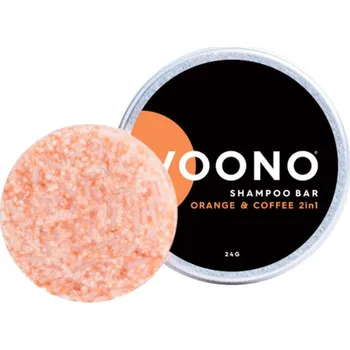 Šampon Voono Shampoo Bar Orange & Coffe 2in1 mini šampuk s pomerančem a kávou 24 g