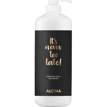 Šampon Alcina It's Never Too Late Coffein Vital Shampoo kofeinový revitalizační šampon 1250 ml