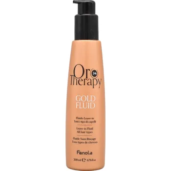 Vlasová regenerace Fanola OroTherapy Leave In Fluid krémový fluid pro lepší rozčesání vlasů 200 ml