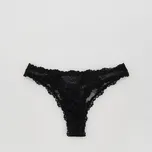 Reserved - Krajkové kalhotky typu tanga - černý - 768HQ-99X - 768HQ-99X-M