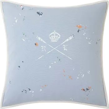 Povlak na polštářek Dekorativní povlak na polštář Ralph Lauren Garet Clermont Chambray 50 x 50 cm 1038336 modrá 05X