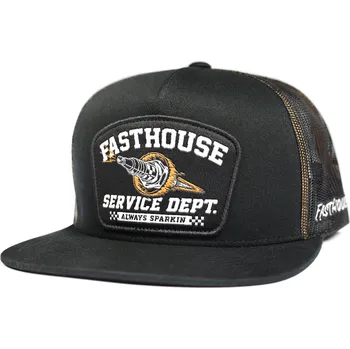 Fasthouse Ignite Hat Oversized Black 600016-00-13