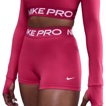 Pánské kraťasy Dámské tréninkové kraťasy NIKE PRO-W NP 365 SHORT 3IN RUSH PINK/WHITE Růžová XS