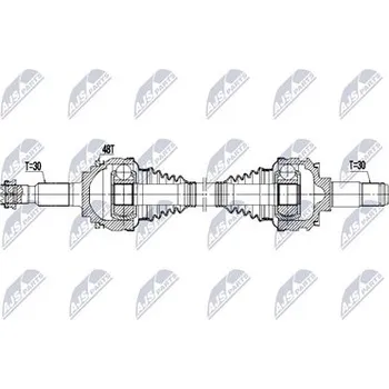Poloosa kola Hnací hřídel - poloosa NTY NPW-TY-220