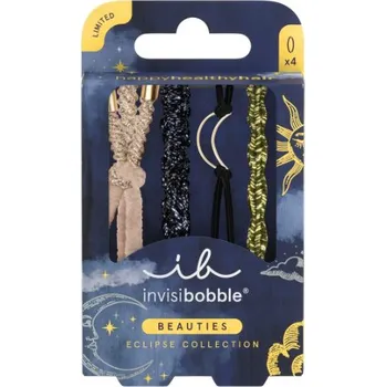 Módní doplněk Invisibobble Eclipse Beauties Shadowshine sada elastických gumiček do vlasů 4 ks, Shadowshine