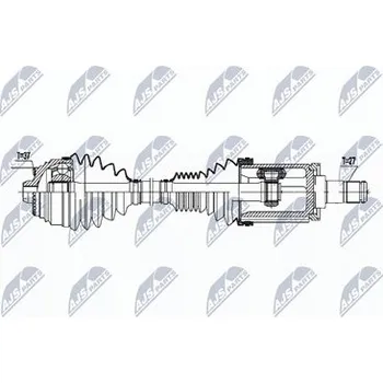 Poloosa kola Hnací hřídel - poloosa NTY NPW-BM-177