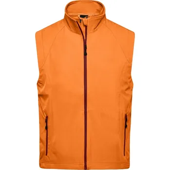 Pánská vesta Daiber Pánská Softshell vesta JN1022 Barva: Oranžová, Velikost: S