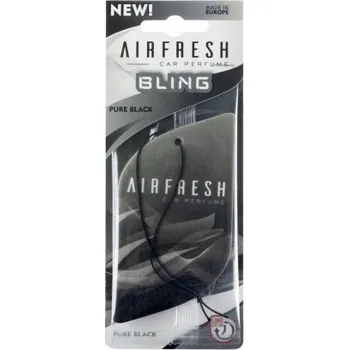 Vůně do auta Vůně do auta AirFresh Bling Pure Black