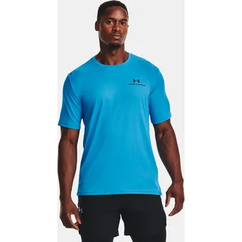 Pánské oblečení Under Armour Pánské tričko UA Rush Energy SS 1366138-419 Modrá XXL