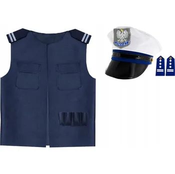 Karnevalový kostým Kostým policista kostýmově_pl vel. 98-110