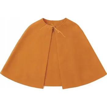 Pláštěnka HLADKÁ PLÁŠTĚNKA PONGEE ORANŽOVÁ S