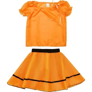 Karnevalový kostým TANEČNÍ KOSTÝM PODZIMNÍ KOSTÝM DÝNĚ LIŠKA 98-110 2 ks