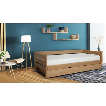 Postel FALCO Dřevěná postel Darina 90x200 Dřevo: GB BUK LAK