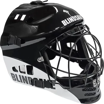 Florbalový chránič BlindSave LITE goalie mask JR Black Brankářská maska černá / bílá
