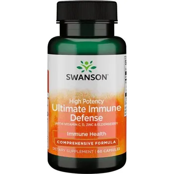 Zdraví Swanson Ultimate Immune Defense Doplněk stravy s komplexem složek 60 ks, kapsle