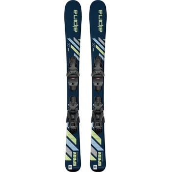 Sjezdové lyže ALPINA SPARK JR EL 7.5 GW Barva: Modrá, Velikost: 90