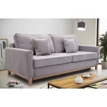 FALCO Rozkládací pohovka Manšestr šedá