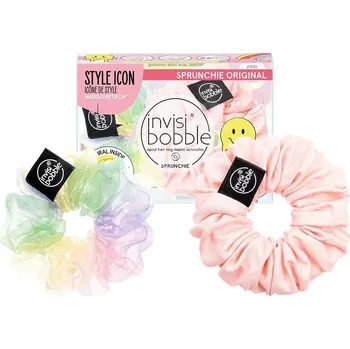 Invisibobble Dreamin‘ Hue-Man Love látková gumička do vlasů 2 ks, Hue-Man Love