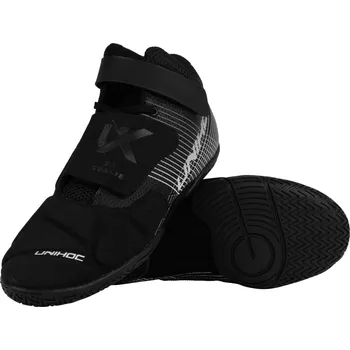 Pánská móda Unihoc Shoe UX GOALIE black/silver Brankářská sálová obuv černá / stříbrná, UK 9,5, EU 44, US 10,5, 28,5 cm