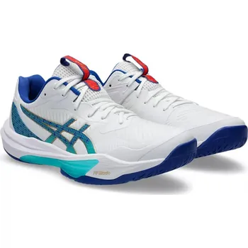 Pánská sálová obuv Asics SKY ELITE FF 3 26 Sálová obuv WHITE / ASICS BLUE, UK 7, EU 41,5, US 8, 26 cm