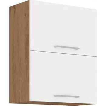 FALCO Kuchyňská horní skříňka Vigo 60GU-72-2F dub lancelot/bílý lesk