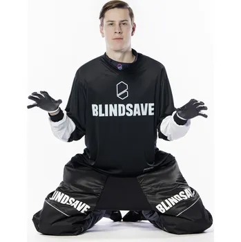Florbal BlindSave LITE set Florbalový brankářský set XL, černá / bílá