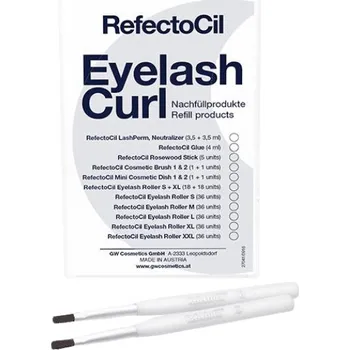 Kosmetika RefectoCil Eyelash Perm Cosmetic Brush 1 & 2 štětečky na řasy 2 ks