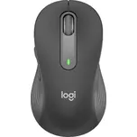 Logitech M650 L For Business/Kancelářská/Optická/Pro praváky/4 000 DPI/USB+BT/Šedá