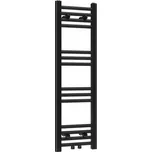 Koupelnový radiátor vodní Gamma 274 W 300 x 1000 mm černý