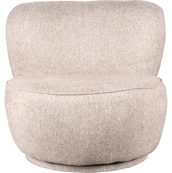 Křeslo LABEL51 Otočné křeslo BUNNY béžové FU-88.015