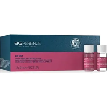 Vlasová regenerace Revlon Professional Eksperience Boost Color Shine Hair Booster Dose koncentrovaná kúra pro barvené vlasy 12 x 6 ml