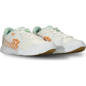 Pánská obuv Salming Viper 5 Shoe Women White/PaleBlue Sálová obuv bílá / modrá, UK 4,5, EU 37⅓, US 6,5, 23,5 cm