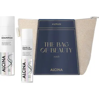 Kosmetická sada Alcina Gift Set A/Cplex dárková sada pro namáhané a poškozené vlasy 1 ks
