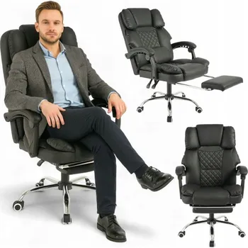 Otočná kancelářská židle Ecarla černá