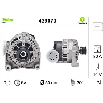 Alternátor Generátor VALEO 439070