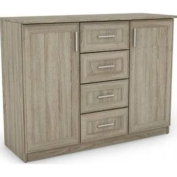 Komoda Komoda eMeblast 120 x 44 x 92 cm, ořech matný